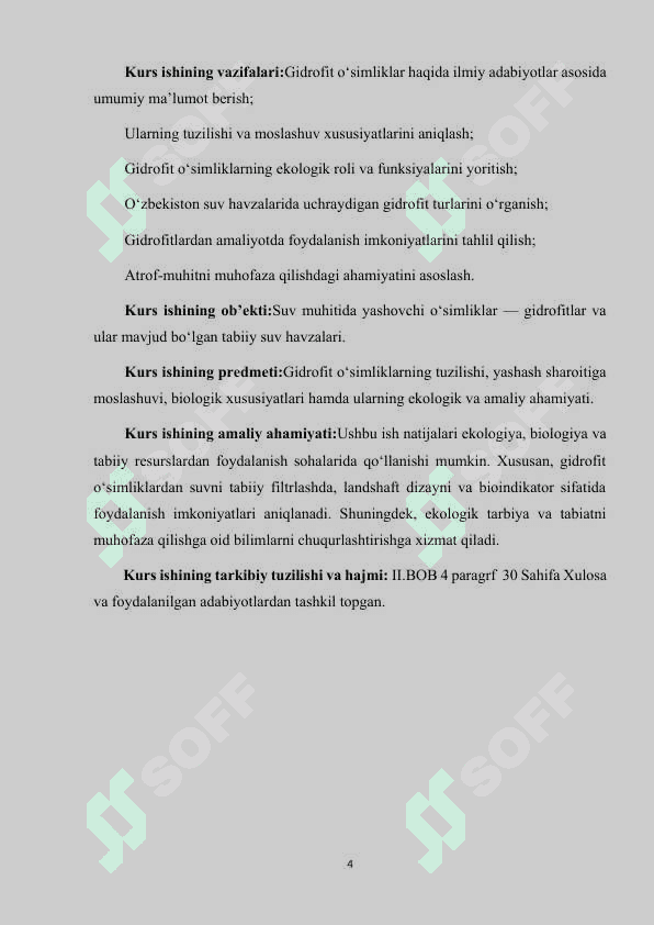GIDROFIT O'SIMLIKLAR VA ULARNING XOSSALARI 4