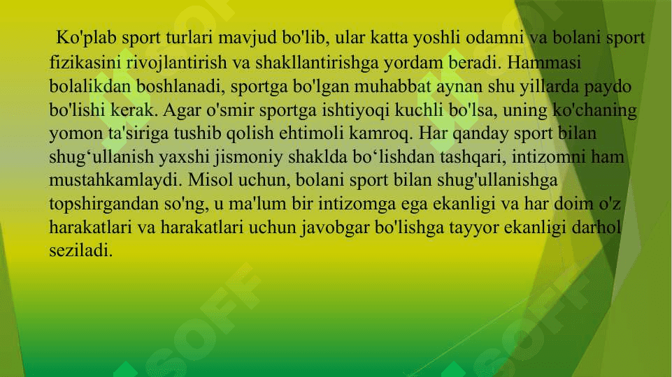 Sport mening hayotim 3