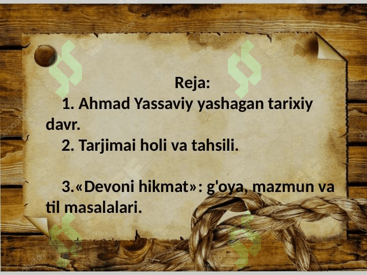 Ahmad Yassaviy hayoti va ijodi, Ahmad Yassaviy yashagan tarixiy davr. 2