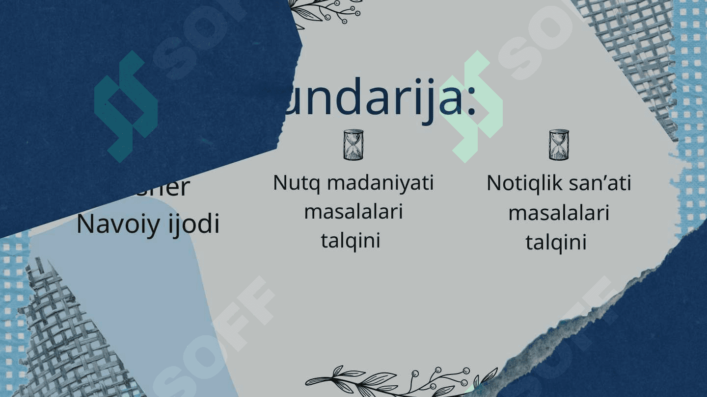 Alisher Navoiy ijodida nutq madaniyati va notiqlik sanʼati masalalari talqini 2
