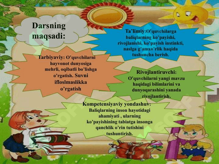Baliqlarning ko’payishi va rivojlanishi 2