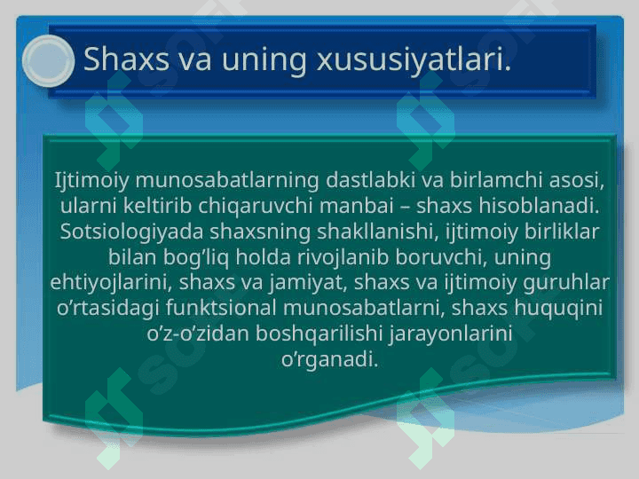 SHAXS IJTIMOIYLASHUVI 3
