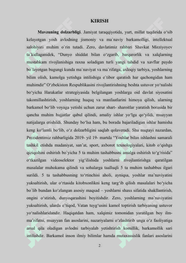savod o'rgatish davrida sinfdan tashqari o'qishni tashkil etish 2