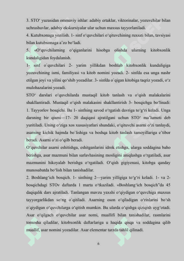 savod o'rgatish davrida sinfdan tashqari o'qishni tashkil etish 6