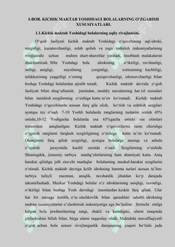 KICHIK MAKTAB YOSHIDAGI O'ZLASHTIRMASLIKNI BARTARAF ETISH YO'LLARI 2