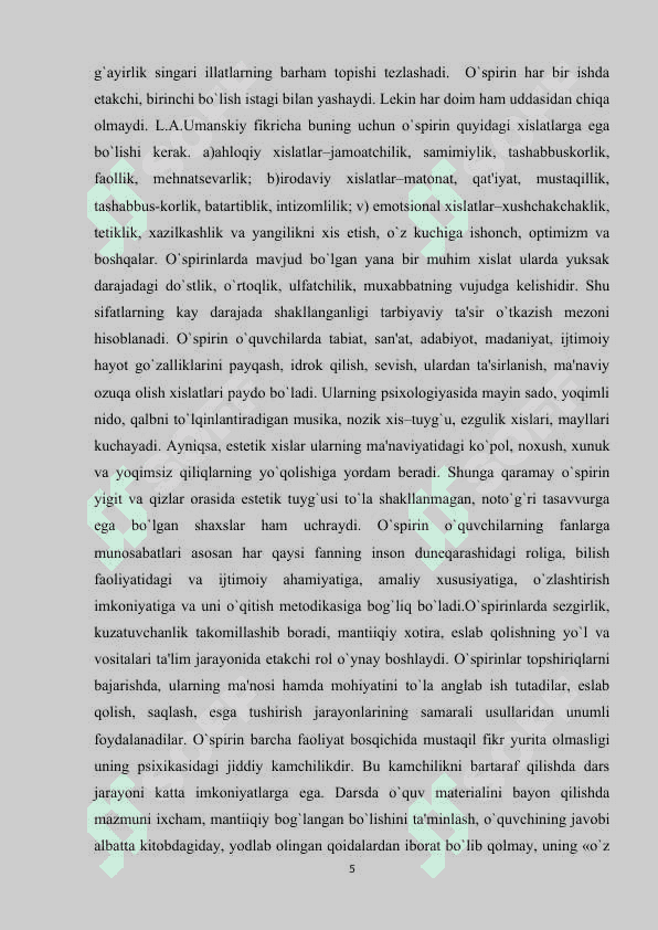 ILK O'SPIRINLIK  DAVRIDA  PSIXOPOROFILAKTIKA VA PSIXOKORREKSIYA BOSQICHLARI 5
