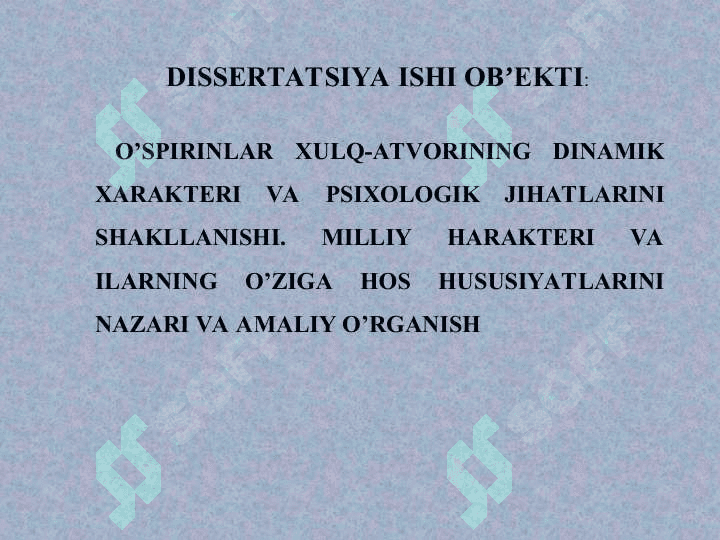 OʻSPIRINLAR XULQ-ATVORINING DINAMIK XARAKTERI VA PSIXOLOGIK JIHATLARI, Sharq mutafakkirlarining o‘spirinlik yoshida hulq atvorni shakllanishi xususidagi qarashlari. 4
