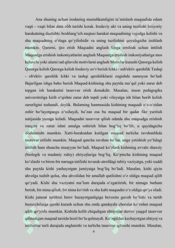 iroda nazariyalar 8