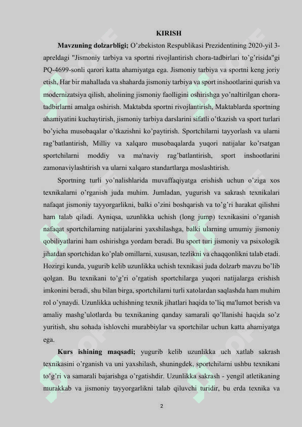YUGURIB KELIB UZUNLIKKA UCH XATLAB SAKRASH TEXNIKASINI O‘RGATISH. 2