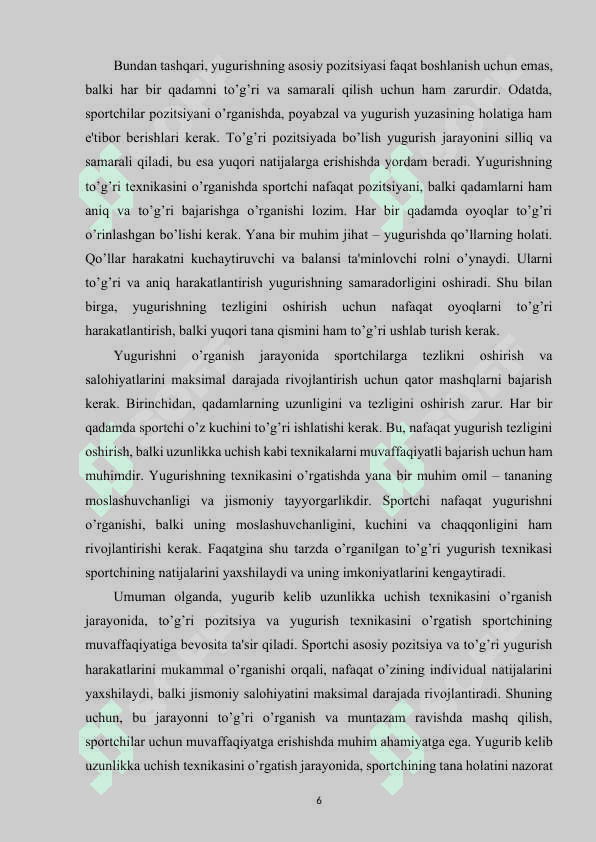 YUGURIB KELIB UZUNLIKKA UCH XATLAB SAKRASH TEXNIKASINI O‘RGATISH. 6