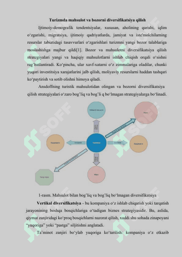 MAHSULOTLARNI DIVERSIFIKATSIYA QILISH STRATEGIYALARI 2