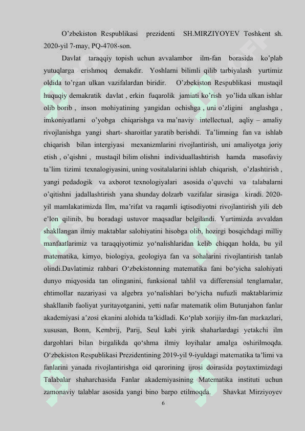 Parabolik tipdagi  buzuladigan tenglamalar uchun chegaraviy masalalar 6