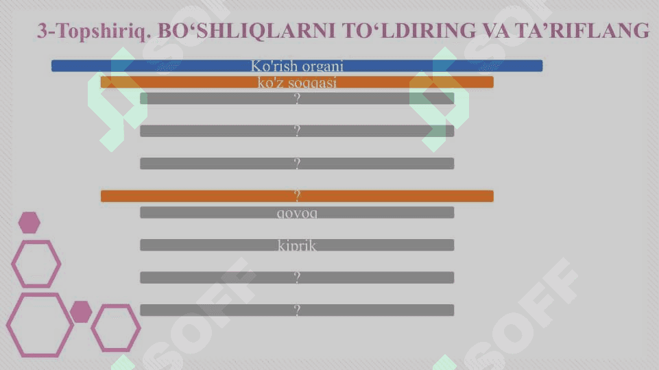 Eshitish organlarining tuzilishi, eshitish gigiyenasi 5