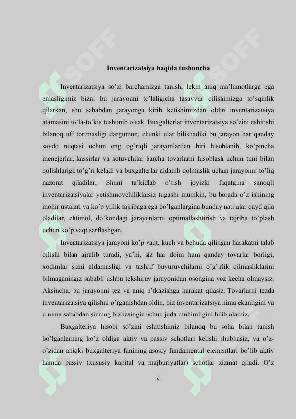 Inventarizatsiya 5