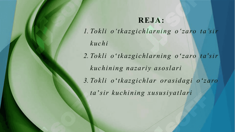 Tokli oʻtkazgichlarning oʻzaro ta'sir kuchi 2