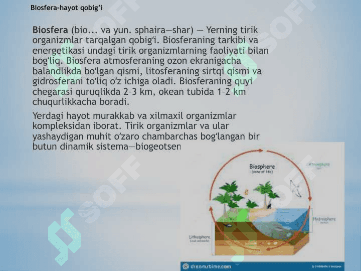 BIOSFERANING TARKIBI 3