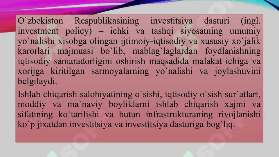 Davlat investitsiya dasturi 3