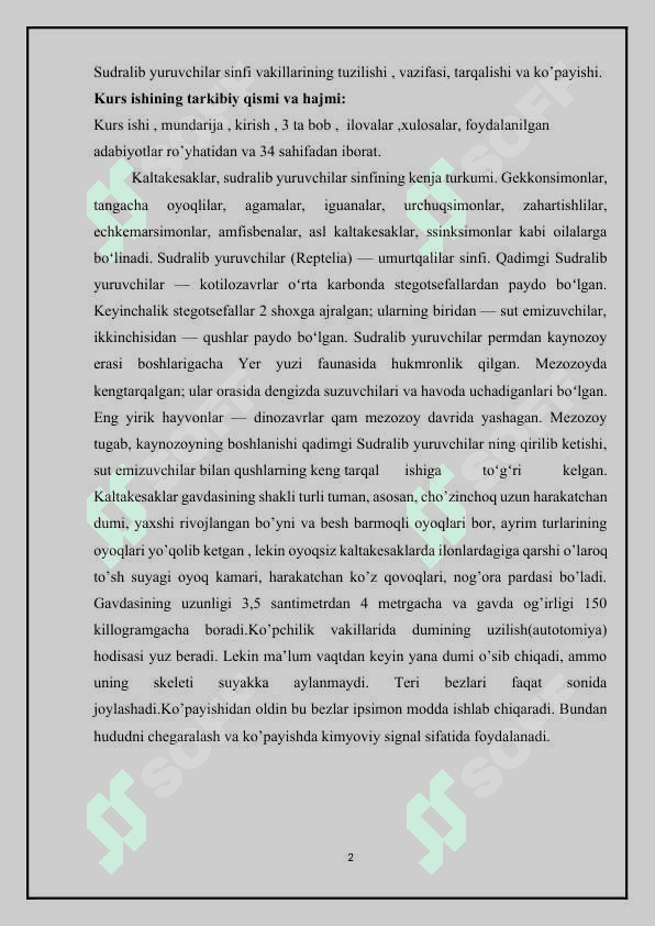Kaltakesaklar 3