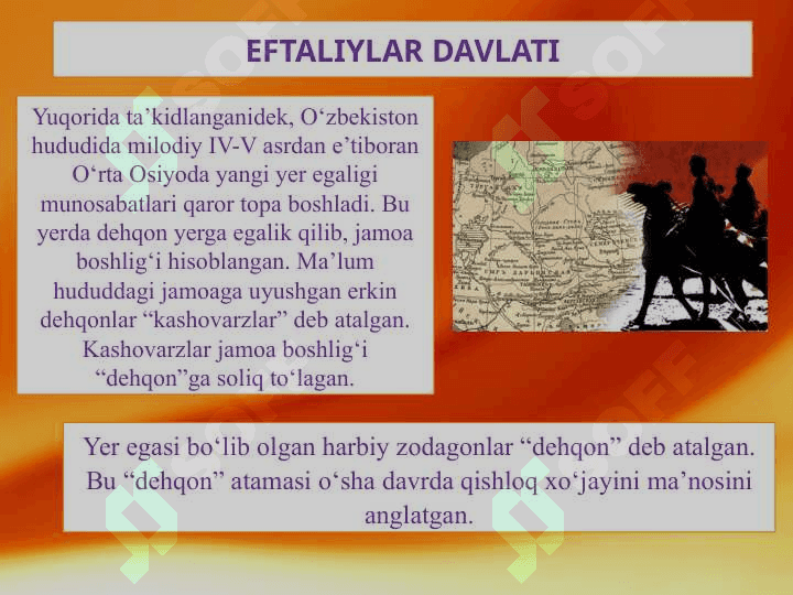Ilk o‘rta asrlar o‘zbek davlatchiligi ijtimoiy-siyosiy, iqtisodiy va madaniy hayot 5