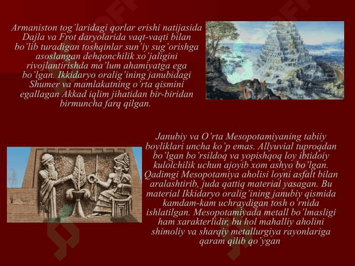 Eng qadimgi Mesopotamiya 4