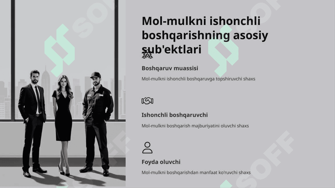 Mol-mulkni ishonchli boshqarish 4