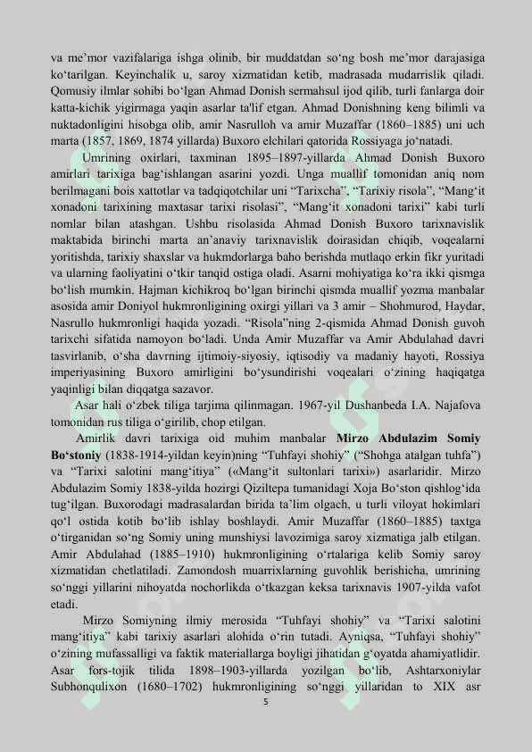 BUXORO AMIRLIGINING TASHKIL TOPISHI VA SIYOSIY TARIXI 4