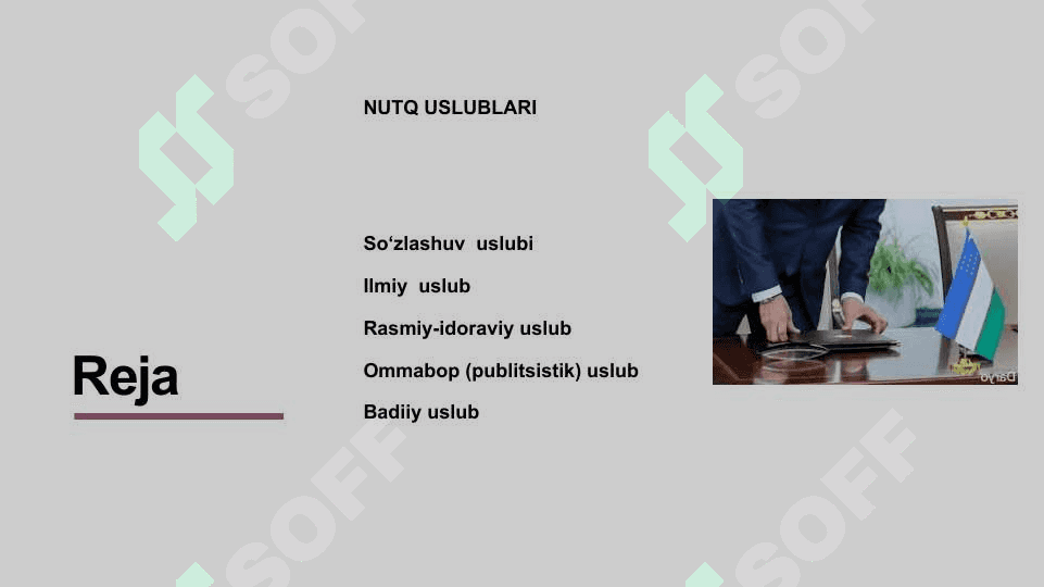 Ish yuritish tili va uslubi 2