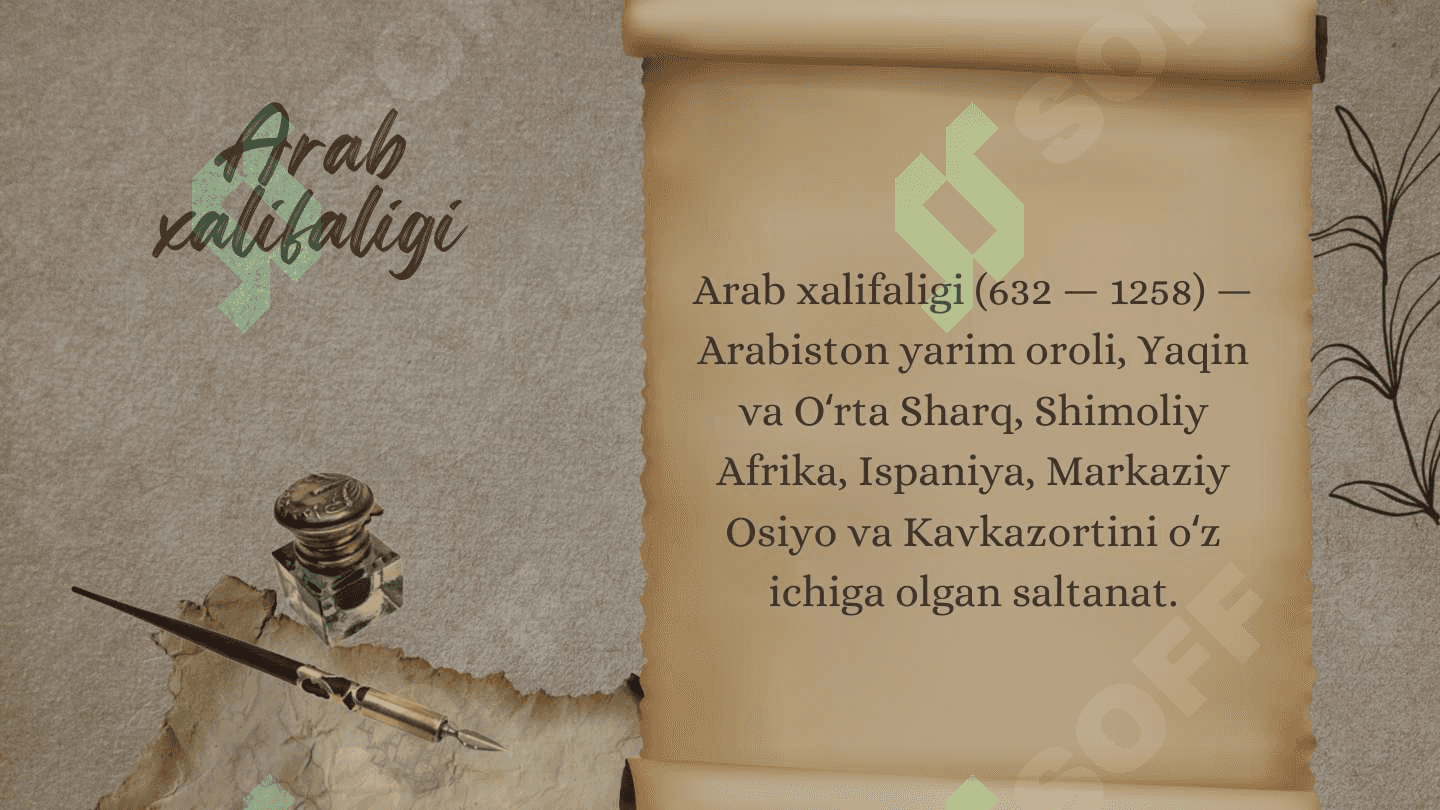 Arab xalifaligi (661-1258)6 2