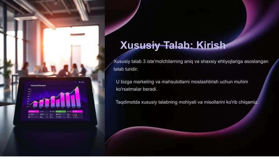 Xususiy Talab 1