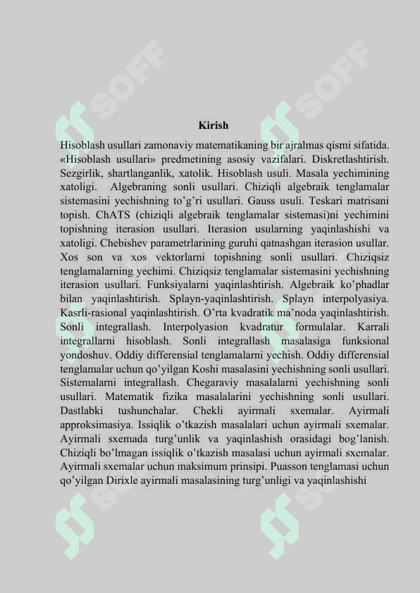 JADVAL USULIDA BERILGAN FUNKSIYALARNI YAQINLASHTIRISH 2