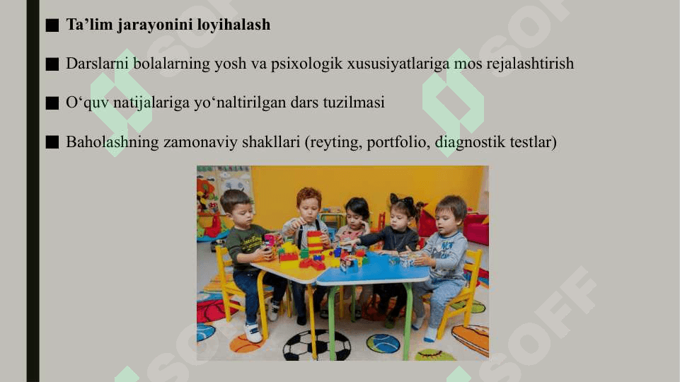Maktabgacha ta'limda metodika fanlarini o'qitish texnologiyasiga zamonaviy yondashuvlar 4