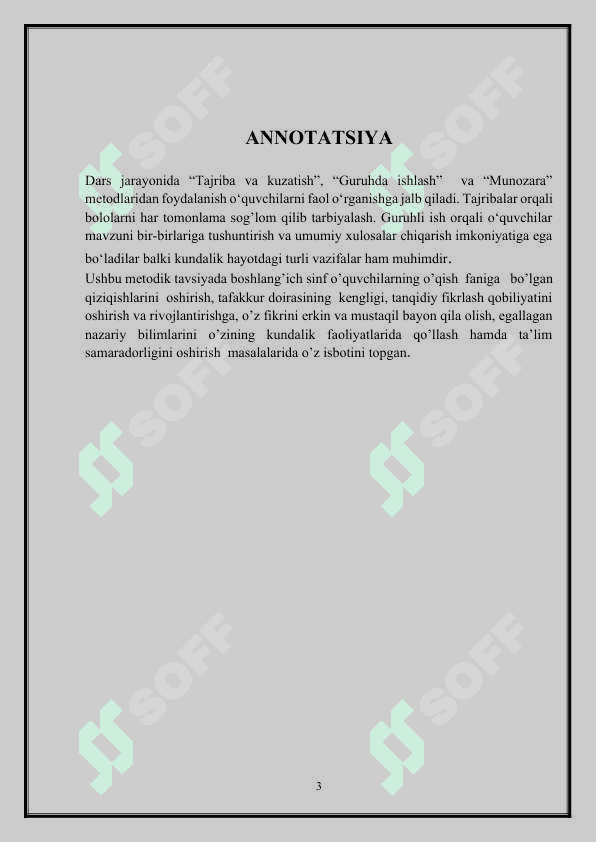 "Odob salomdan boshlanadi" Mikrodars (dars ishlanmasi) 3