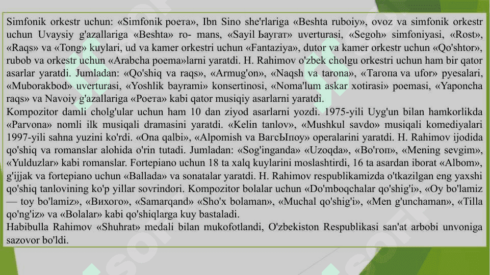 “Ustozlarim” S.O‘rinov she’ri, H.Raximov musiqasi 4