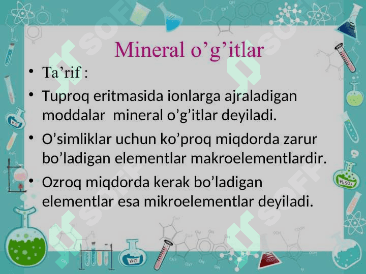 Mineral o‘g‘itlar 7