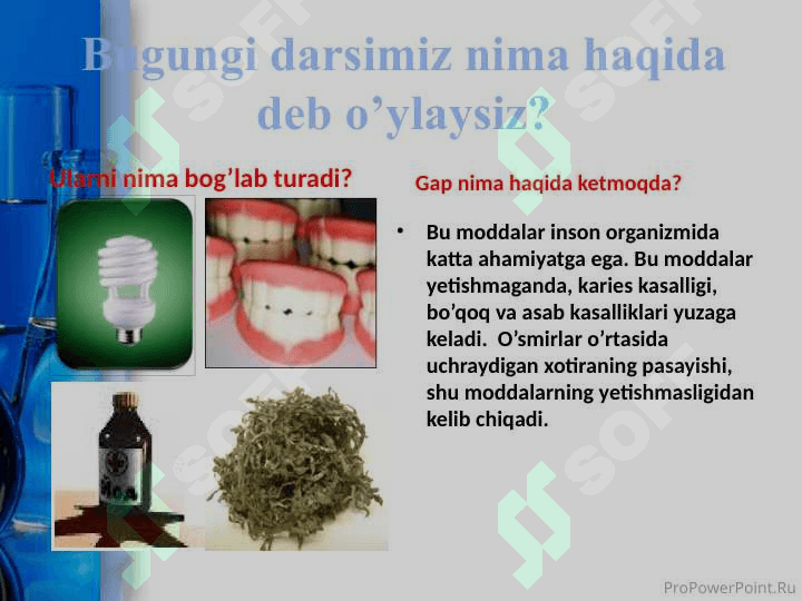Galogenlar va ularning amaliy ahamiyati 6