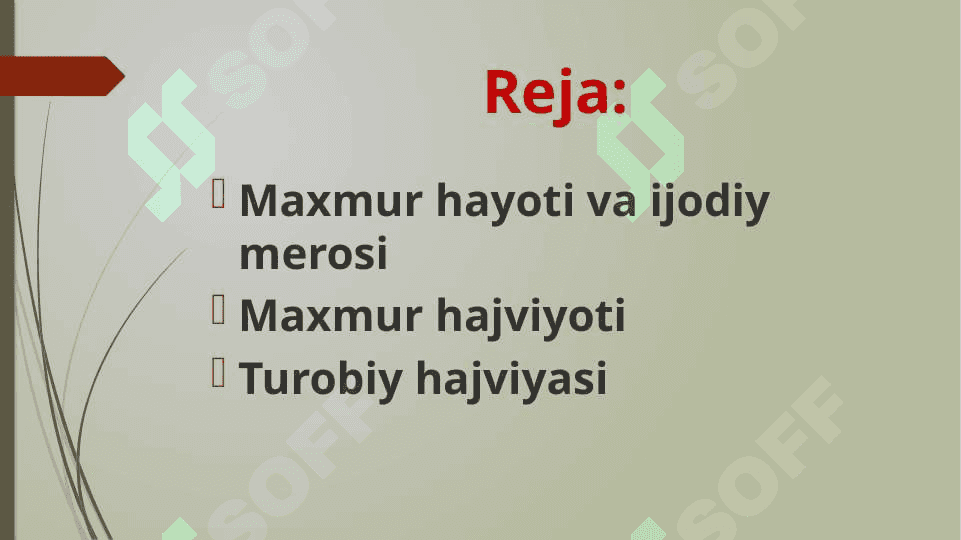 Maxmur hayoti va ijodiy merosi 2