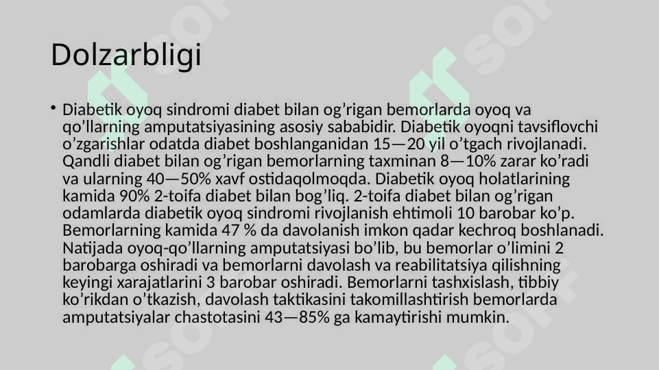 Diabetik tovon sindromi 3