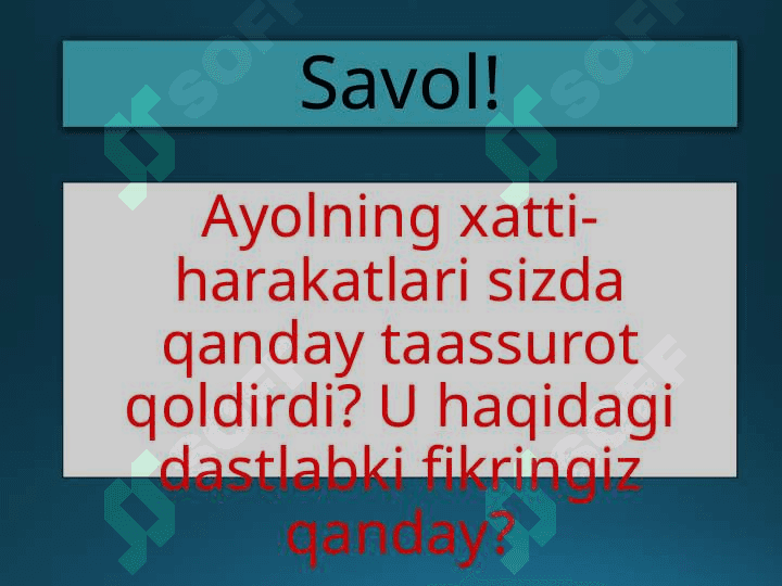 Lengston Hyuz. “Rahmat sizga, xonim” 8