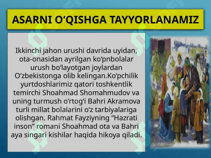 Rahmat Fayziy. “Hazrati inson” 4