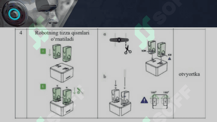 Robototexnik tizimni loyihalash. Robotlar musobaqasi 6