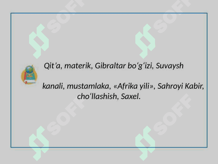 9_sinf_geografiya Afrikaning geografik o‘rni siyosiy xaritasi, tabiiy resurslari 2
