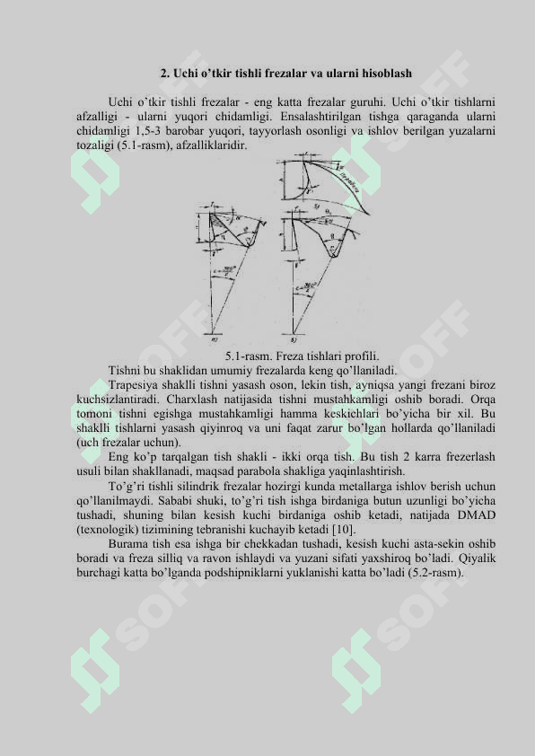FREZALAR. TORTGICHLAR. REZBA QIRQUVCHI ASBOBLAR. TISH QIRQUVCHI ASBOBLAR 2
