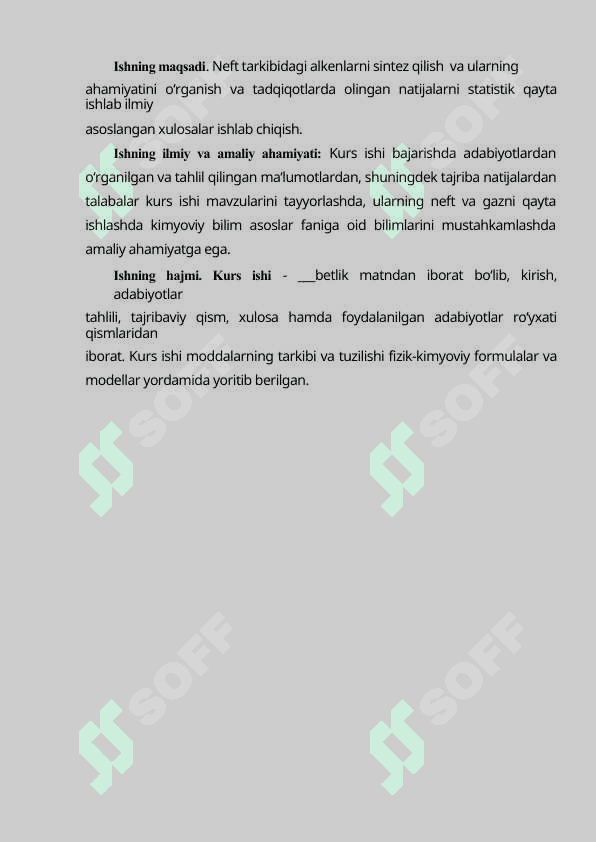 Neft tarkibidagi alkenlar haqida umumiy malumot. 6
