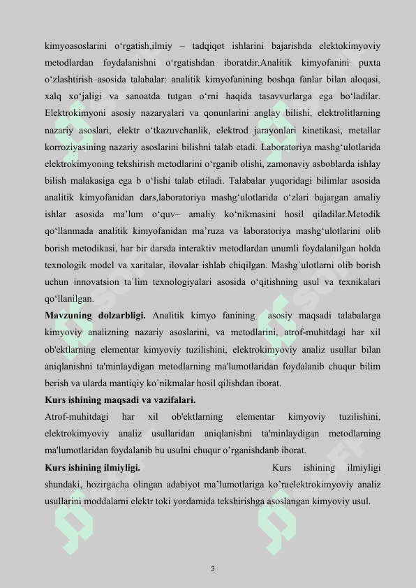 Oksidlanish qaytarilish metodi yordamida titrlash 3