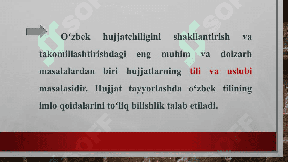 Ish yuritish tili va uslubi 3
