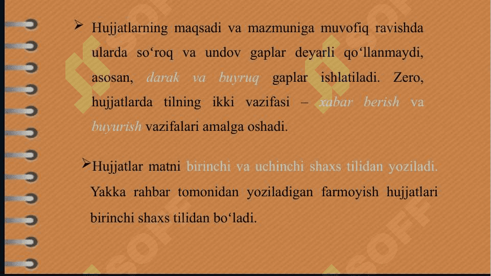 Ish yuritish tili va uslubi 4