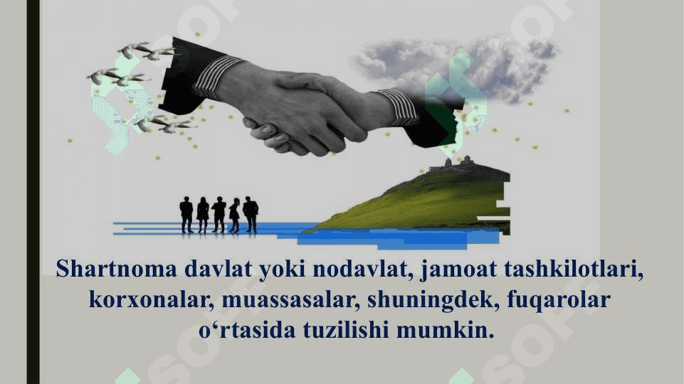 Shartnomaning o'ziga xos xususiyatlari 5