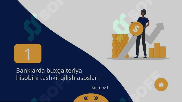 Banklarda buxgalteriya hisobining tashkiliy asoslari slayd 3