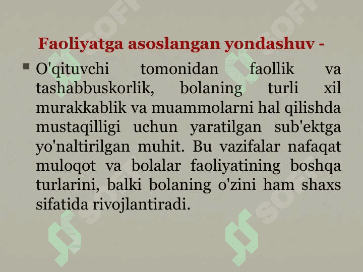 Bola psixologiyasida Vygotsky yondashuvi 5