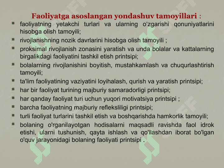 Bola psixologiyasida Vygotsky yondashuvi 6